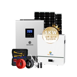सौर ऊर्जा प्रणाली 5kw ऑफ-ग्रिड