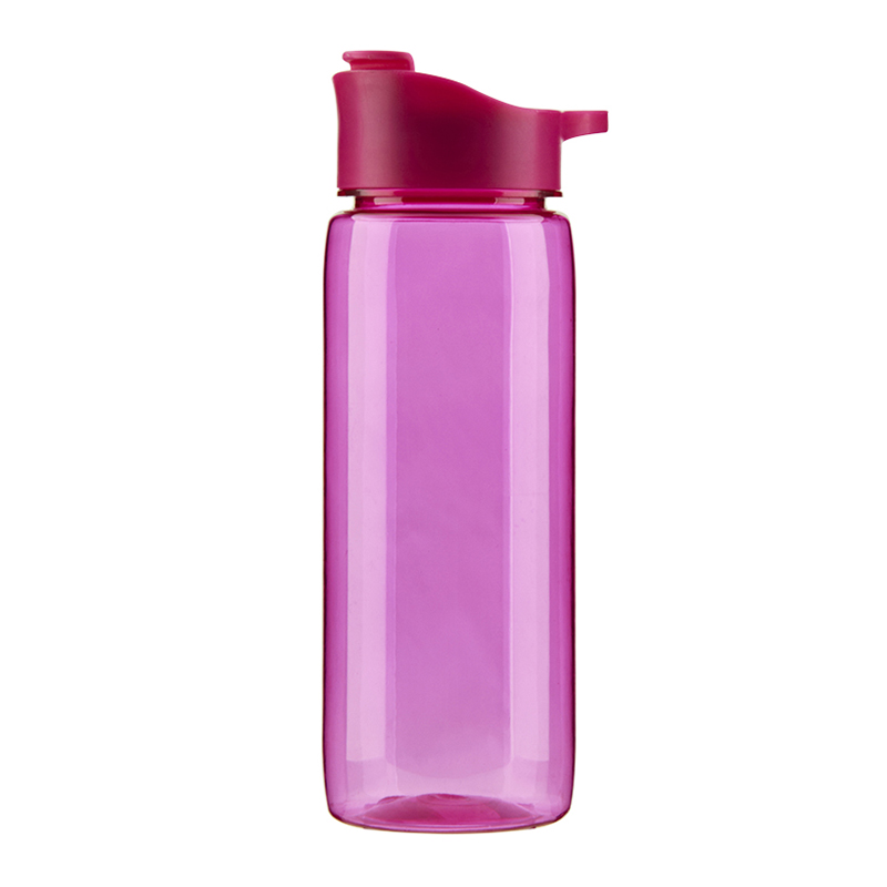 100% bez BPA 630 ml necaurlaidīga plastmasas sporta ūdens pudele ar salmiņu Piedāvātais attēls