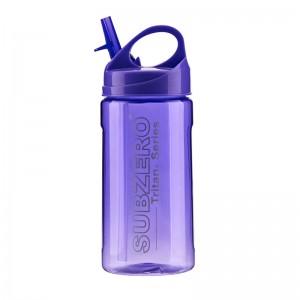 χονδρική 100% χωρίς BPA 500ml στεγανό πλαστικό μπουκάλι αθλητικού νερού με καλαμάκι