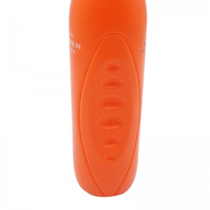 Opätovne použiteľné plasty bez BPA Športové a fitness stláčacie stláčanie na vrchu odolné proti vytečeniu Fľaše na vodu s výtokom na pitie BPA Free prispôsobené logo a farba