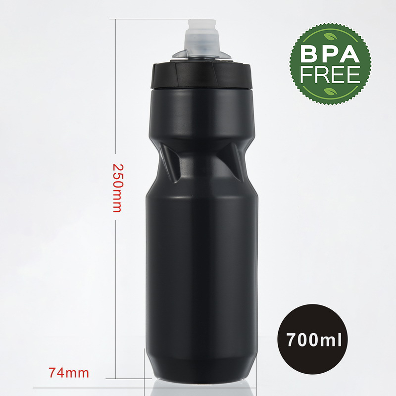 Wholesale Custom Logo 700ml Sports Water Bottle Food Grade BPA Free Squeeze  Bike Water Bottle for Cycling - China Water Bottle and Plastic Water Bottle  price