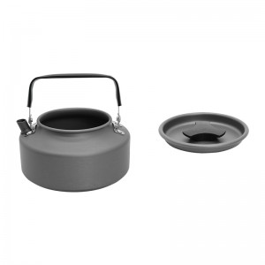 1.1L Camping Kettle Tea Coffee Pot Portable Camping Tea Kettle Aluminum Alloy mahandro rano kettle