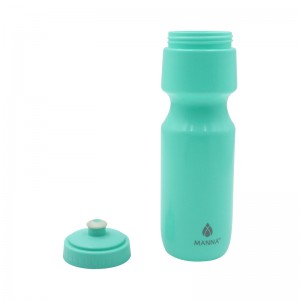 Atkārtoti lietojamas bez BPA plastmasas sporta un fitnesa saspiežamās augšdaļas noplūdes necaurlaidīgas dzēriena padeves ūdens pudeļu ražotājs