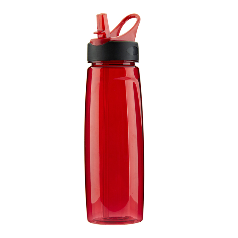 100% BPA free 750ml leak-proof tritan water bottle with straw Featured Image