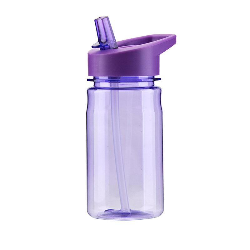 vairumtirdzniecība 100% bez BPA 380 ml necaurlaidīga tritāna sporta ūdens pudele ar salmiņu Piedāvātais attēls