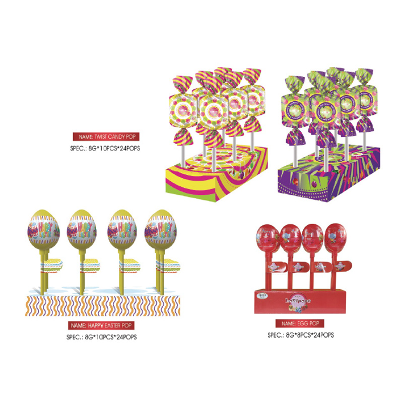 Fábrica y fabricantes de China Giant Lollipop Hard Candy con White Stick  Mix con Box Package