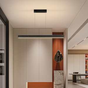 Luminária suspensa geométrica ajustável moderna em mármore para entrada, foyer, corredor, quarto, sala de jantar