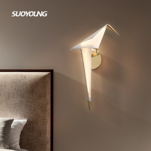 Vivid Bird Pendants Light, 48″ Taas nga Pendant Lamp nga Gi-mount nga Lighting Fixture Ceiling Light Bird Chandelier