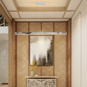 Marmorist kaasaegne rippvalgusti geomeetriline reguleeritav rippvalgusti esiku fuajee esikus magamistuba söögituba elutuba