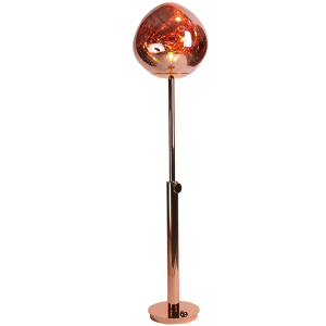 Lava Ball Floor Lamp រាងមិនទៀងទាត់ 1 ក្បាល អំពូល LED ទំនើបដែលអាចលៃតម្រូវបានសម្រាប់បន្ទប់ទទួលទានអាហារ បន្ទប់ទទួលភ្ញៀវ ភោជនីយដ្ឋាន