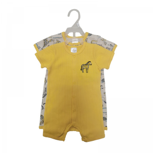 Baby Boys 2-Pack Sleeveless Romper Suits For Sale