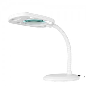 LED magnifying glass table lamp