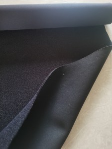 Tissu en néoprène de boucle de crochet de mousse de néoprène de la feuille 2mm de néoprène extensible