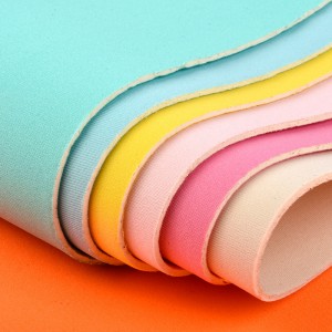 Водоотпорна 3мм 5мм бела неопренови ткаенина за сублимација