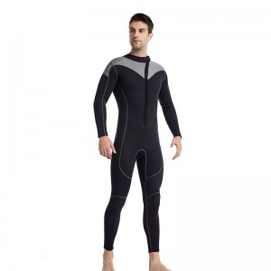 Երկար թեւ Surf Suit Snorkeling Strechy Wetsuit Shark Diving կոստյում