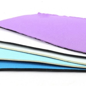 2mm pryžové listy Bílá neoprenová tkanina pro sublimaci