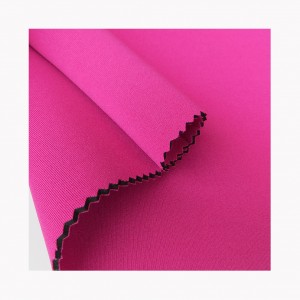Tecido de neoprene de poliéster com 3 camadas de tecido elástico alto personalizado, tecido de terno de mergulho SBR de 2 mm e 3 mm