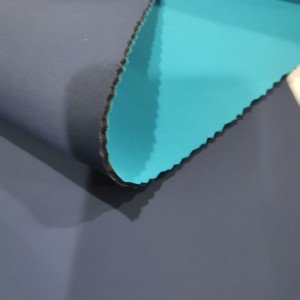 3mm 5mm 7mm niebieska tkanina neoprenowa klejona poliamidem