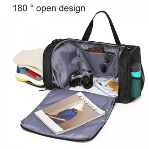 Business Travel Bag Waterproof Bags Duffel Para sa Malaking Kapasidad na May Shoe Pouch Custom Logo Durable Dry And Wet Separation