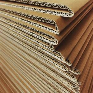 Recycled testliner board paper with brown back manufacturing in china