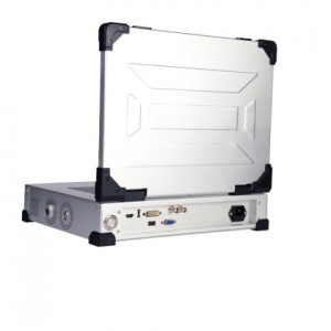 HD 320 Tri en unu endoskopa fotila sistemo kun 15.6-cola monitoro