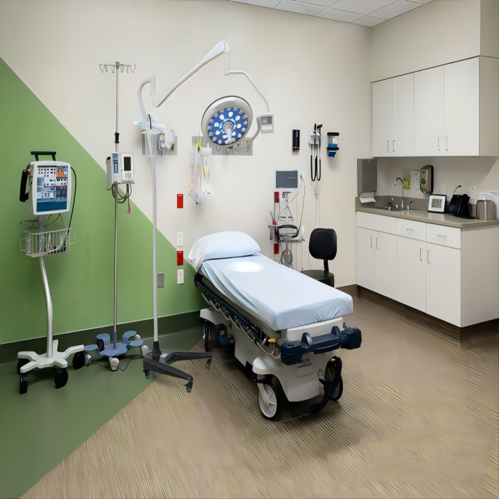 Lampe opératoire chirurgicale à montage au plafond MICARE, éclairage de Table d'examen pour théâtre, lampe à usage clinique et hospitalier