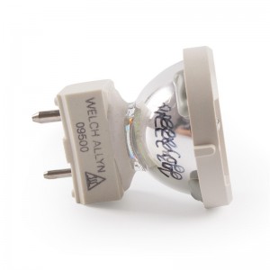 WelchAllyn 09800-U lâmpada de iodetos metálicos montagem em anel lâmpada de arco de xenônio em miniatura