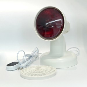 الصين الصانع Micare مصباح العلاج بالأشعة تحت الحمراء 150 واط مصباح الحرارة بالأشعة تحت الحمراء دافئ ومهدئ ضوء الأشعة تحت الحمراء مصابيح العلاج بالضوء الأحمر