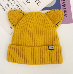 Kid Winter Knit Warm Skull Ski Beanie Cap Hats කාන්තාවන් සඳහා