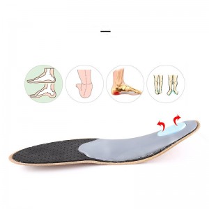 Arch ສະຫນັບສະຫນູນ Orthopedic ຕີນແບນຂອງຜູ້ຊາຍແລະແມ່ຍິງ Soft Non-slip ແລະ breathable Insoles