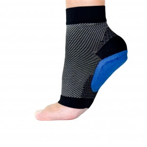 Gel Heel Pad Support Plantar Fasciitis Ankle Sleeve with Heel Pads