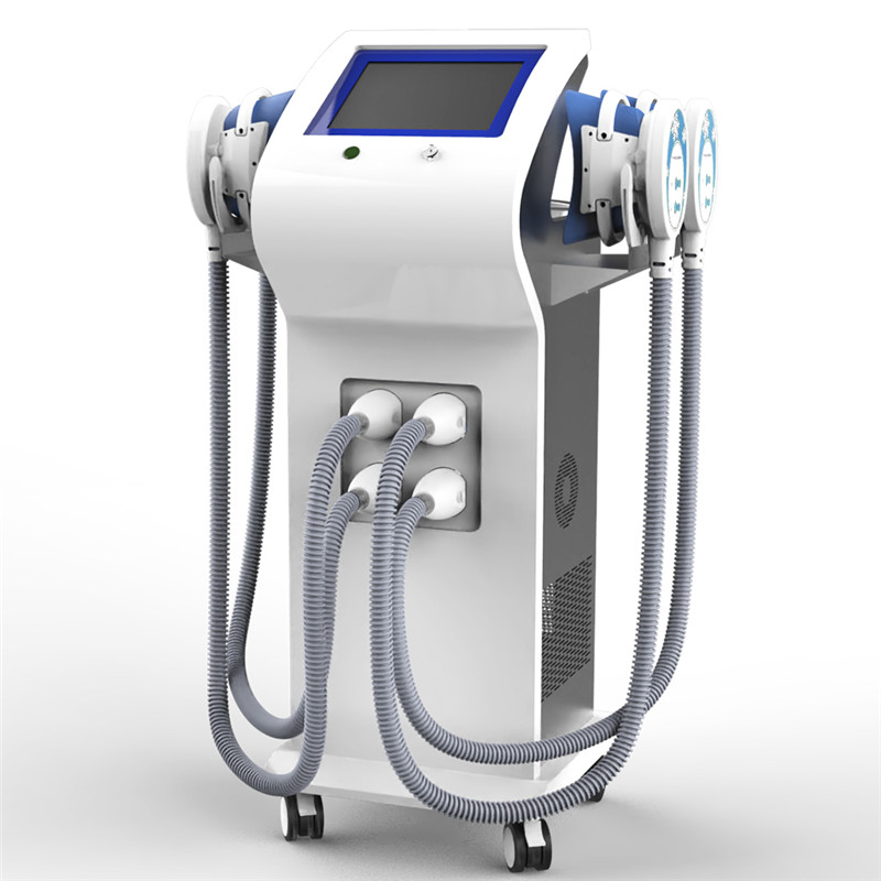 4 Handpieces Cryolipolysis Plus Strong Vacuum Cellulite Reduction Machine