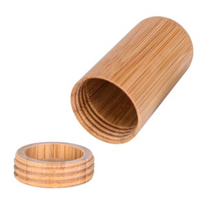 Bamboo Essential Oiri Container