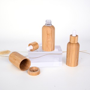 Contenedor de aceite esencial de bambú