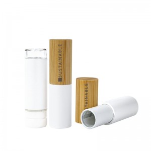 FSC Bamboo Series Straight Round Lip Sticks packaging