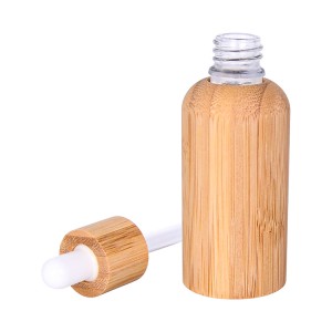 Contenitore per olio essenziale di bambù
