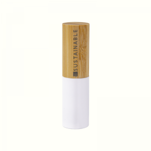 Refillable Bamboo+Ceramic Lipstick Packaging