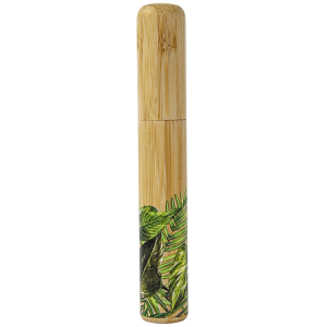 3D presa maskara tubo bambua pakmaterialo