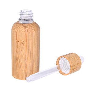 Contenitore d'oliu essenziale di bambù