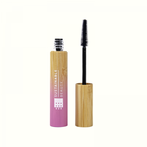 China Factory for Natural Bamboo Custom Logo Mascara Tubes White for Sustainable Refillable Cosmetic Packaging