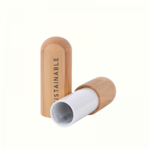 FSC Bamboo Series Two-ended Round Lipstick Packaging