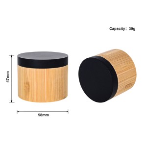BAMBOO PACKAGING – SUSTAINABLE & REFILLABLE (Make up Packaging / Loose Powder Packaging / Powder Case)