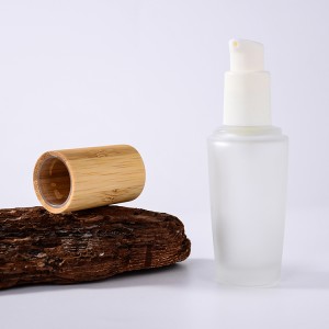 Nestemäinen meikkivoide 30 ml bambukosmeettinen pakkaus uudelleen täytettävä