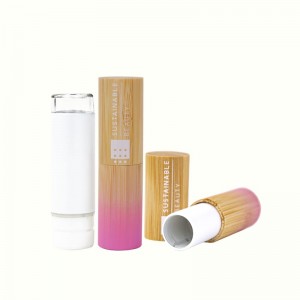 Gradient Series රවුම් හැඩැති Bamboo lipstick ඇසුරුම්