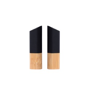 Tabung lipstik bambu isi ulang Bisa diisi ulang
