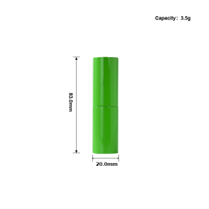 Fast delivery 5.5g Empty Refillable DIY Lipstick Tube Holder Deodorant Case Natural Bamboo Lip Balm Tubes