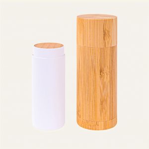 100% Biodegradable Bamboo Balm Tube Magnet Free
