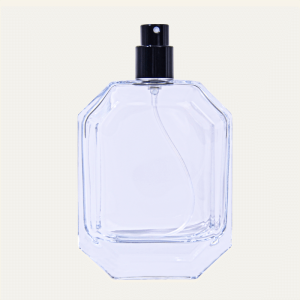 Çmimi konkurrues për shishen e rrumbullakët të parfumit me shishe me shumicë në Kinë Shishe qelqi me aroma me kapak bambuje
