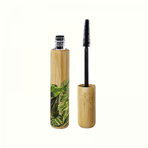 Refillable Asili Green Bamboo Mascara Tube