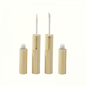 2 in 1 Bamboo Lip Gloss Eyeliner Tube